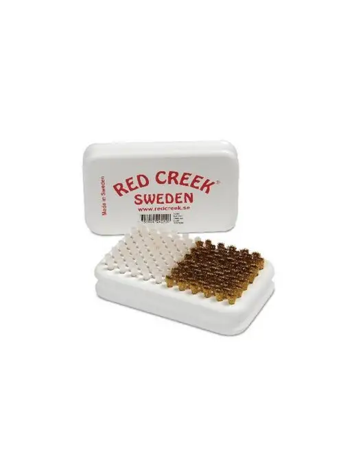 RED CREEK Щётка для лыж BRASS NYLON латунная нейлоновая, красный