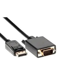 Кабель DisplayPort VGA (M/M) FULL HD 1080p@60Hz 1.8 метра MRM-POWER 94283499 купить за 574 ₽ в интернет-магазине Wildberries