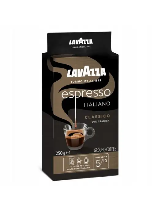 Lavazza Кофе молотый espresso 250г