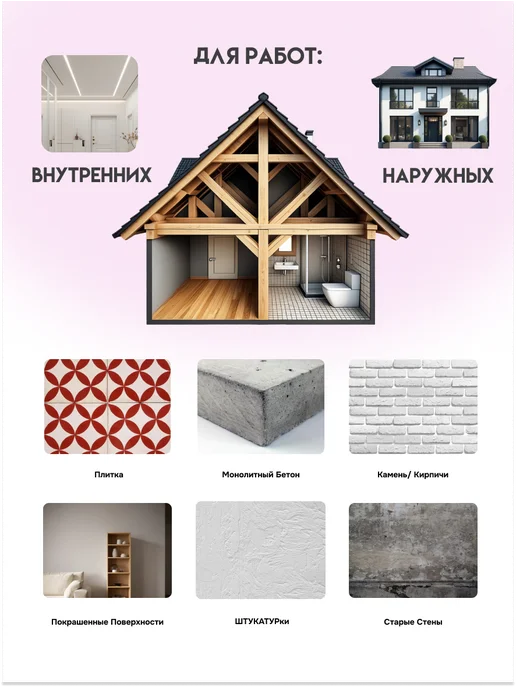 Кузница Цвета Грунтовка для стен под обои и покраску 5л, 5 л, фото 6