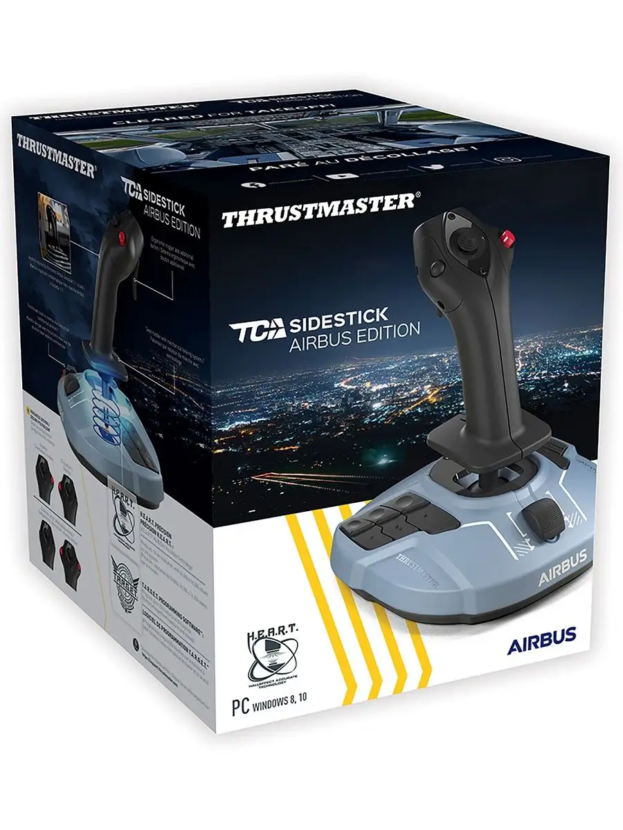 Джойстик TCA sidestick Airbus Edition Thrustmaster 94455028 купить в  интернет-магазине Wildberries