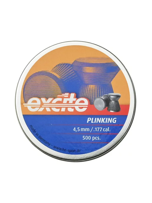 H&N Пули для пневматики 4.5 мм Excite Plinking, вариант, фото 8