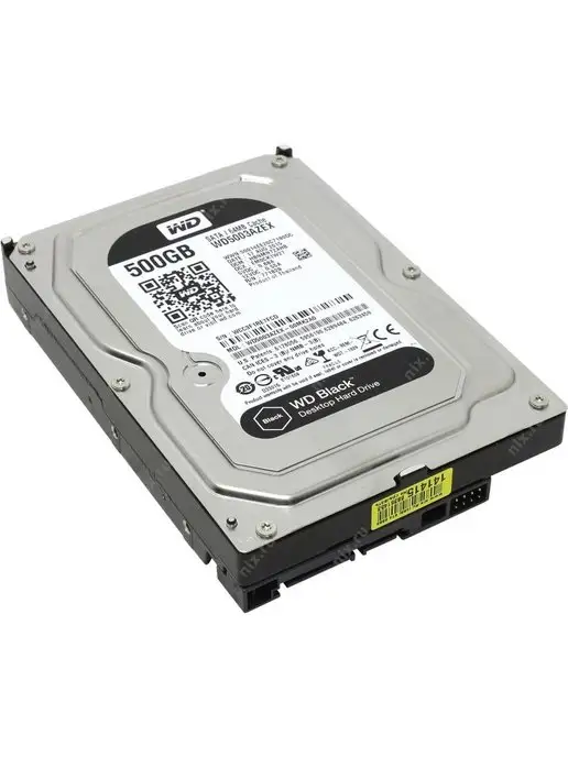Western Digital 500 ГБ Внутренний жесткий диск WD5003AZEX, Black, 3.5", 7200 об/мин, SATA III 6 Гбит/с (WD5003AZEX), 500 ГБ, фото 4