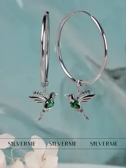 Серьги серебро 925 с подвесками OUTLET SILVERME 94676347 купить за 2 166 ₽ в интернет-магазине Wildberries