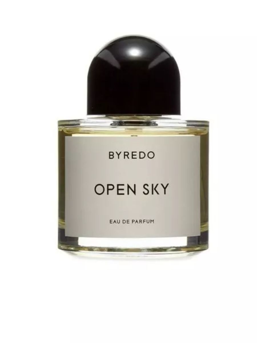 Байредо опен Скай. Byredo open Sky 100 ml запах. Open Sky духи. Бандеро опен Скай Парфюм фото.