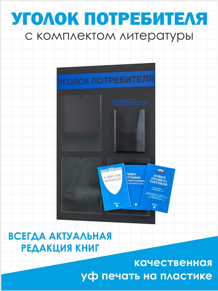 Приватка стендов 2024. Уголок потребителя 2023 для ИП. Уголок покупателя для ИП 2023. Стенд уголок потребителя. Уголок потребителя черный.