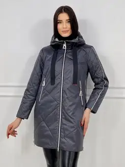 Куртка женская осенняя большие размеры H&L Fashion 94841871 купить за 3 096 ₽ в интернет-магазине Wildberries