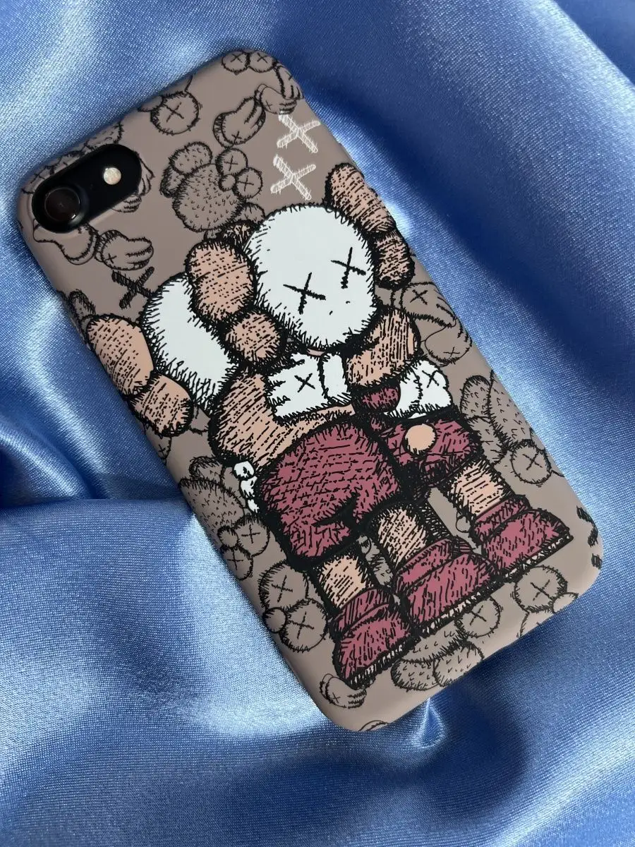 Чехол на iPhone 7/8 se2020 Kaws Luxo SarCase 94888776 купить за 419 ₽ в  интернет-магазине Wildberries