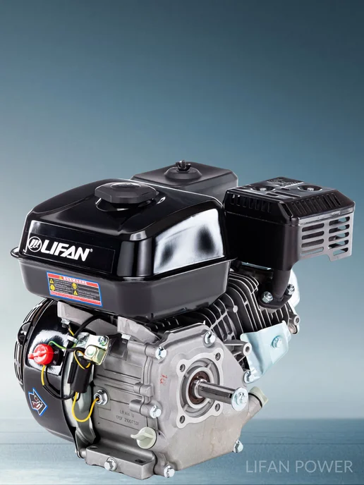 Lifan Двигатель бензиновый 170FM 7 л.с. ручной стартер, 7 л, фото 4