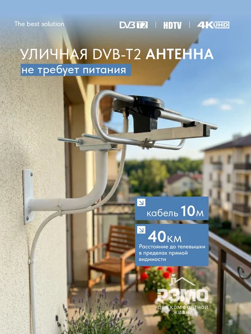 Рэмо Уличная телевизионная антенна BAS-1102-Р SPRINT-2, вариант