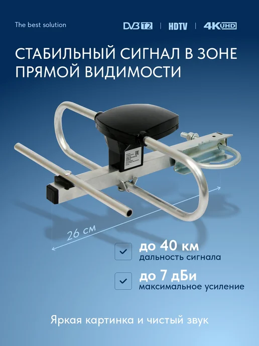 Рэмо Уличная телевизионная антенна BAS-1102-Р SPRINT-2, вариант, фото 2
