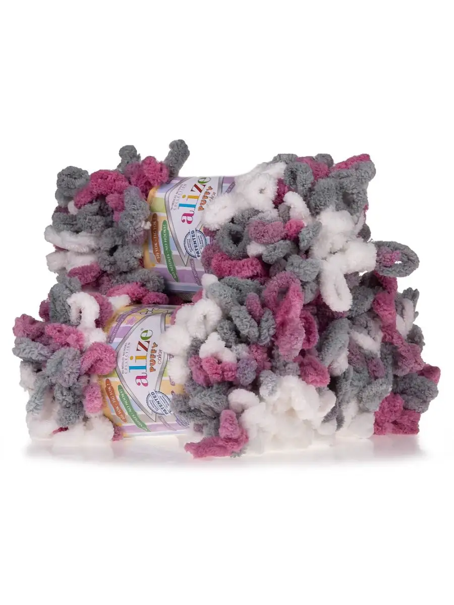 Пряжи alize puffy color. Ализе пуффи 6070. пуффи колор 6070. пряжа alize puffy color (6079).