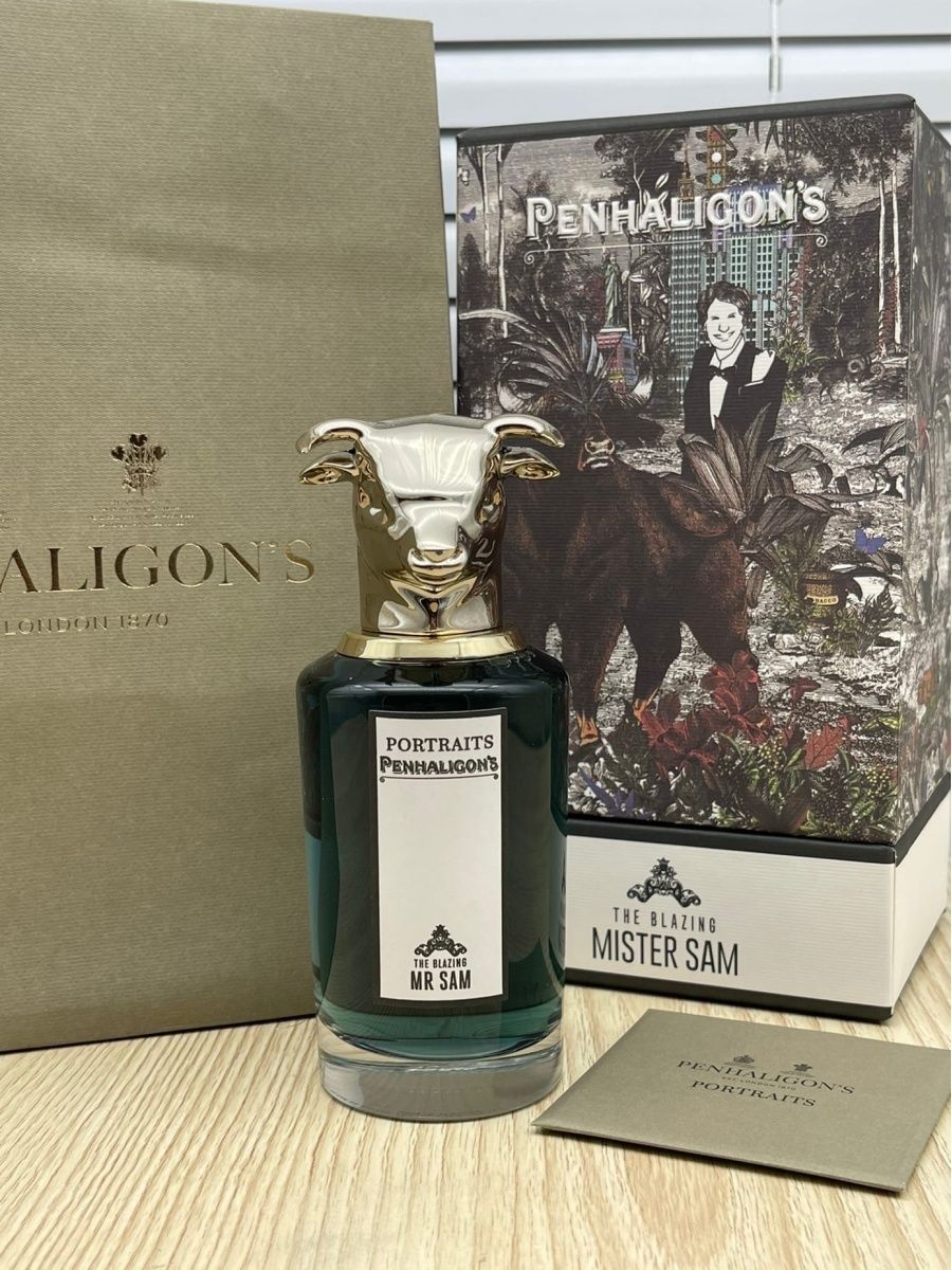 Penhaligon's Blazing Mister Sam. Духи portraits Penhaligon Mr Sam. Penhaligon's парфюмерная вода the Blazing Mr Sam, 75 мл. Penhaligons Mister Sam.