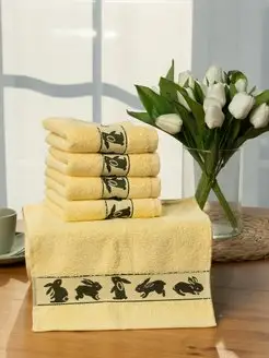 Кухонные полотенца махровые 30х60 см, набор 5 шт Belezza 95226103 купить за 594 ₽ в интернет-магазине Wildberries