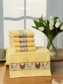 Кухонные полотенца махровые 30х60 см, набор 5 шт Belezza 95226110 купить за 594 ₽ в интернет-магазине Wildberries