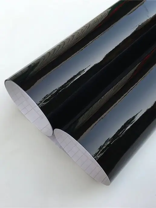 Carbon Tunings Виниловая глянцевая самоклеящаяся пленка для интерьера, авто, черный, фото 3