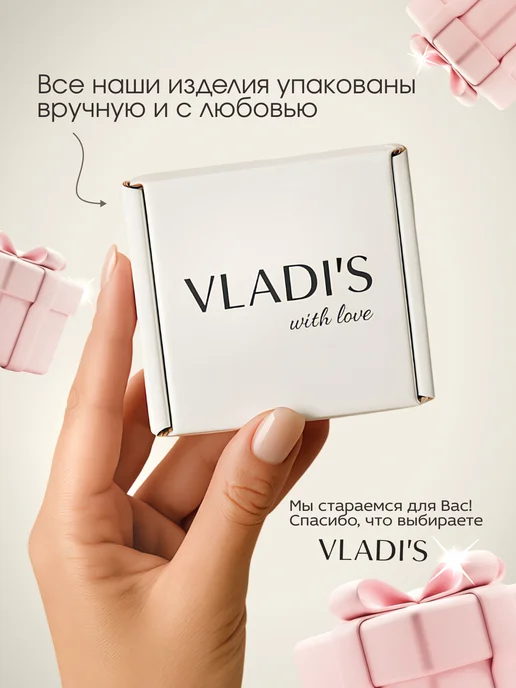 VLADI`S Лабрет для пирсинга хряща уха серьга титан, титан, фото 7