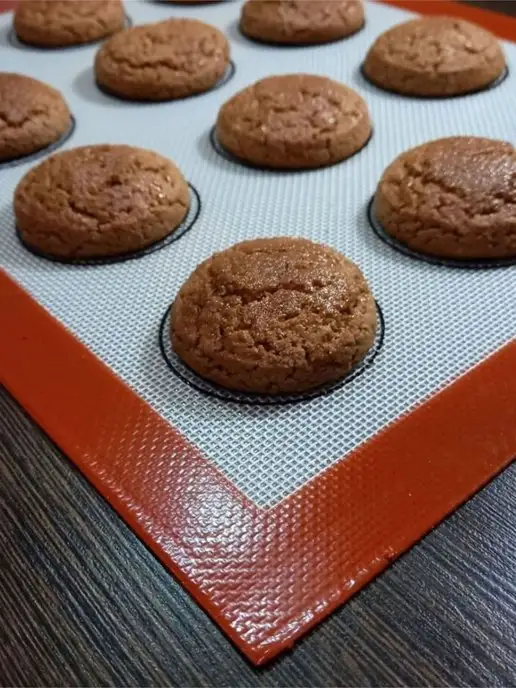 FLAKS Коврик для выпечки силиконовый антипригарный, красный, фото 2