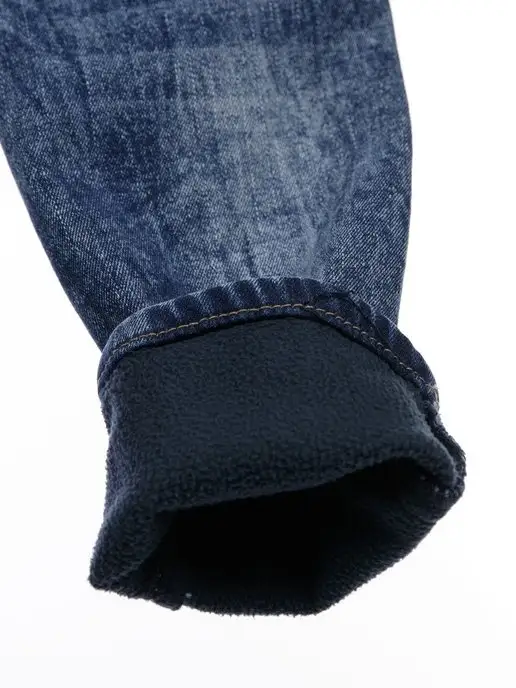 PlayToday Джинсы comfort fit на флисе, синий, фото 8