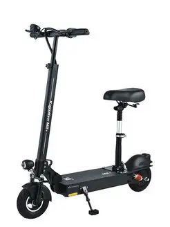 Электросамокат Kugoo Kirin M2 Plus KUGOO. Цвет черный. Вид 1.