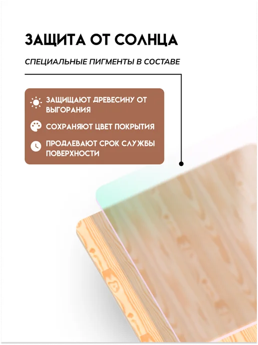 Кузница Цвета Пропитка для дерева "ТИК" 2,5л, 1 л, фото 7