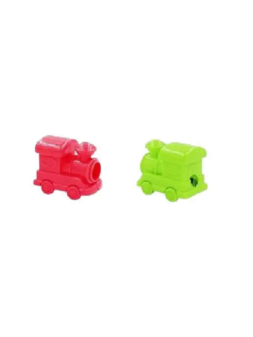 MC-Basir Точилка Паровозик 4х3,5см с контейнером, 4x3.5 см, фото 3