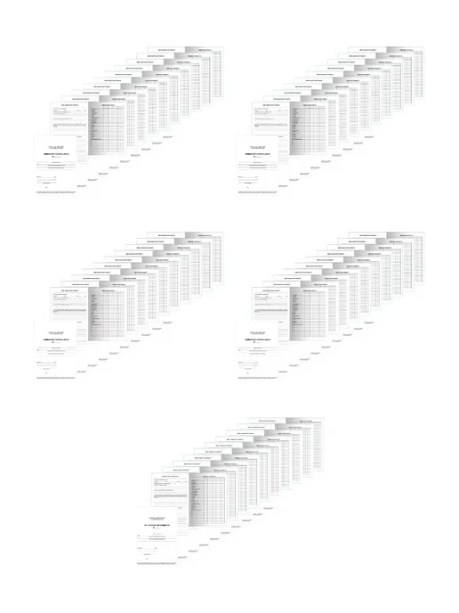 STAFF (50 шт) - Бланк "Личная карточка обучающегося", арт. 130194, 50 шт, фото 4