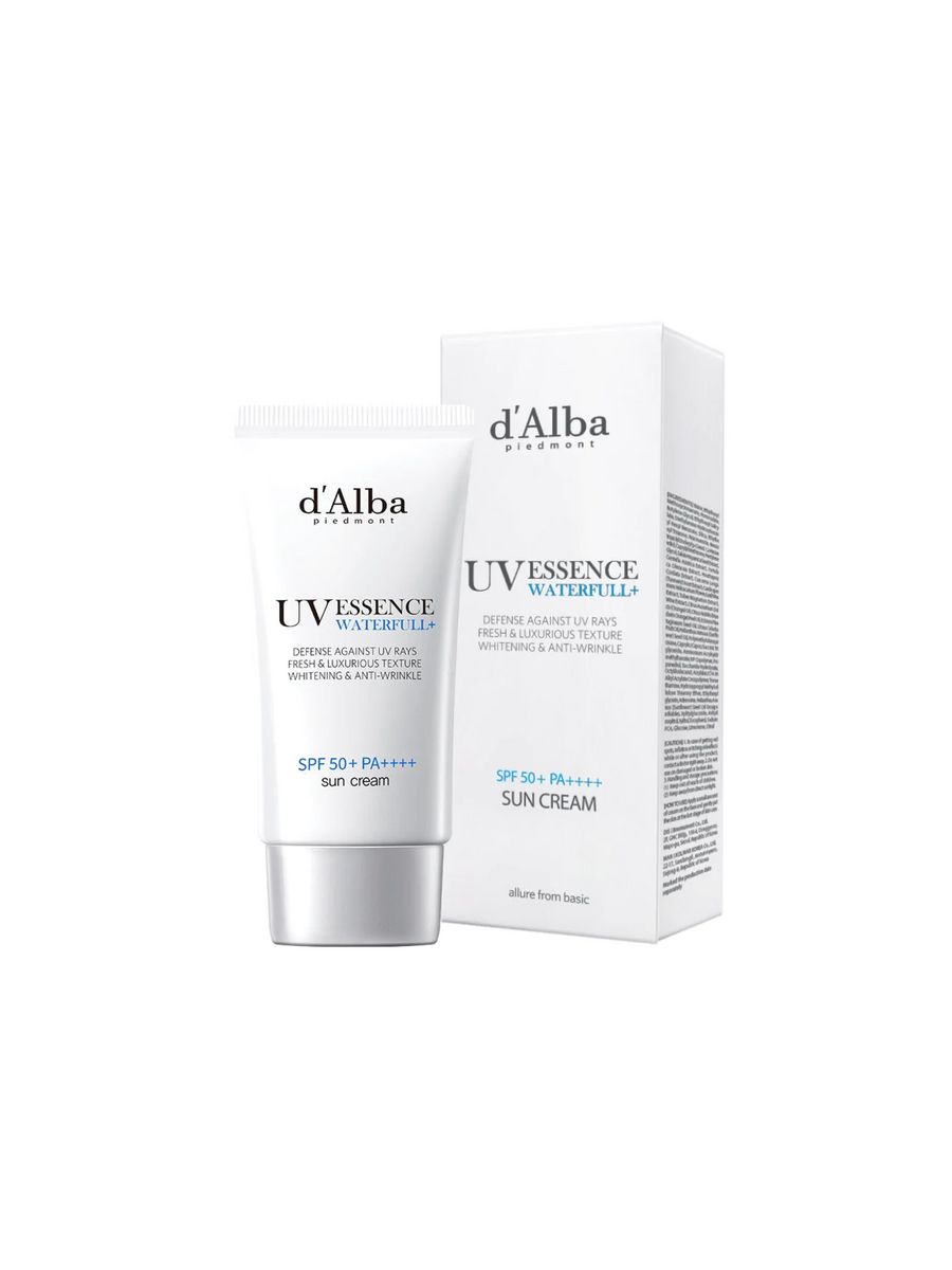 Крем d alba spf 50. D'Alba солнцезащитный крем-эссенция. Dalba SPF. D Alba СПФ.