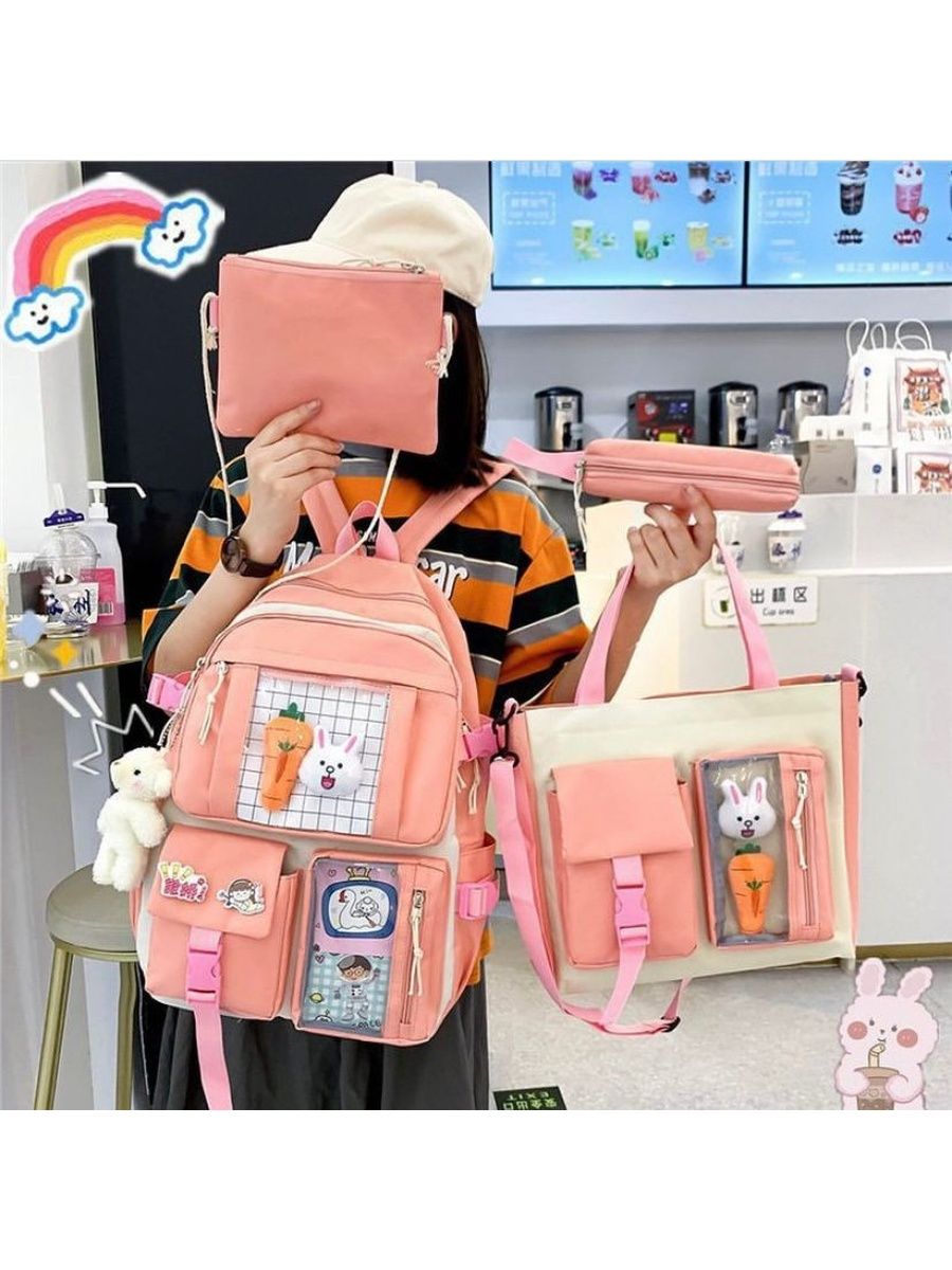 Портфель 4 в 1 купить. Модные рюкзаки 4 в 1. Корейские школьные рюкзаки. Корейские рюкзаки для девушек. Корейский рюкзак для школы.