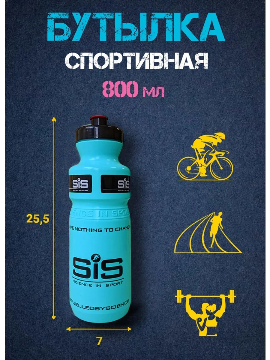 Бутылка для воды, спортивная, фитнес бутылка, для напитка