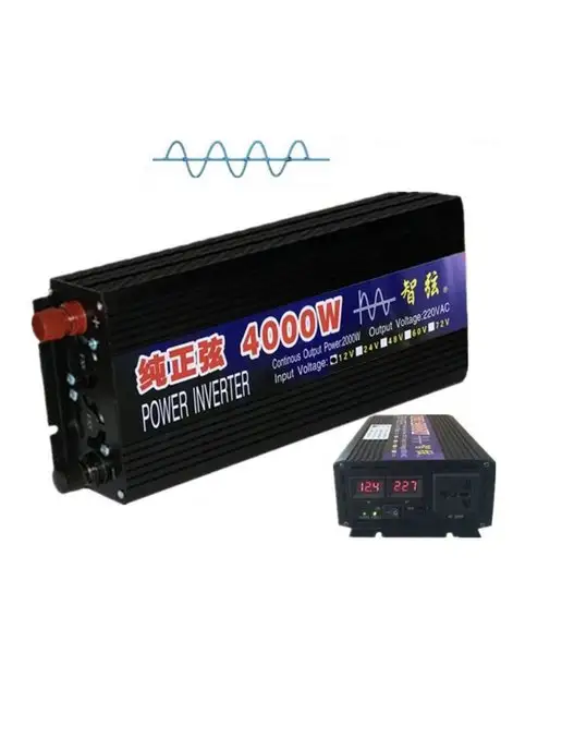 Rddspon Преобразователь напряжения 3000W 12-220V, 4000 Вт, фото 2