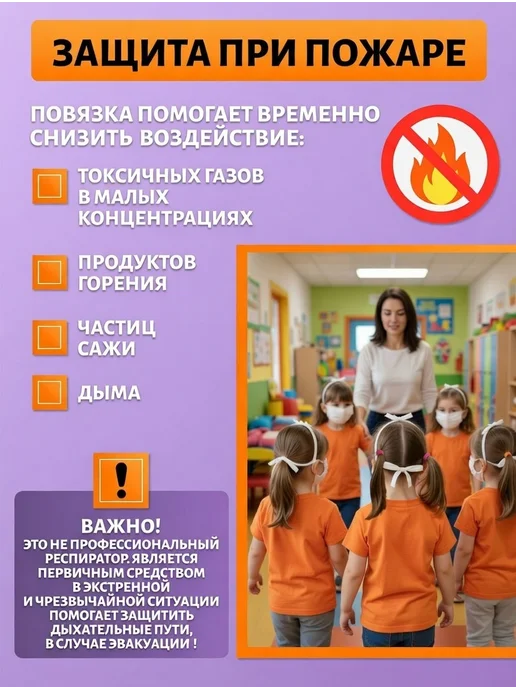 Повязки Ватно-Марлевые Ватно марлевая повязка на резинке, белый, фото 5