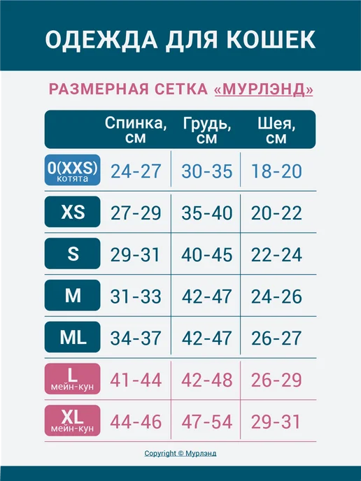 МУРЛЭНД Попона для кошек послеоперационная, белый, фото 4