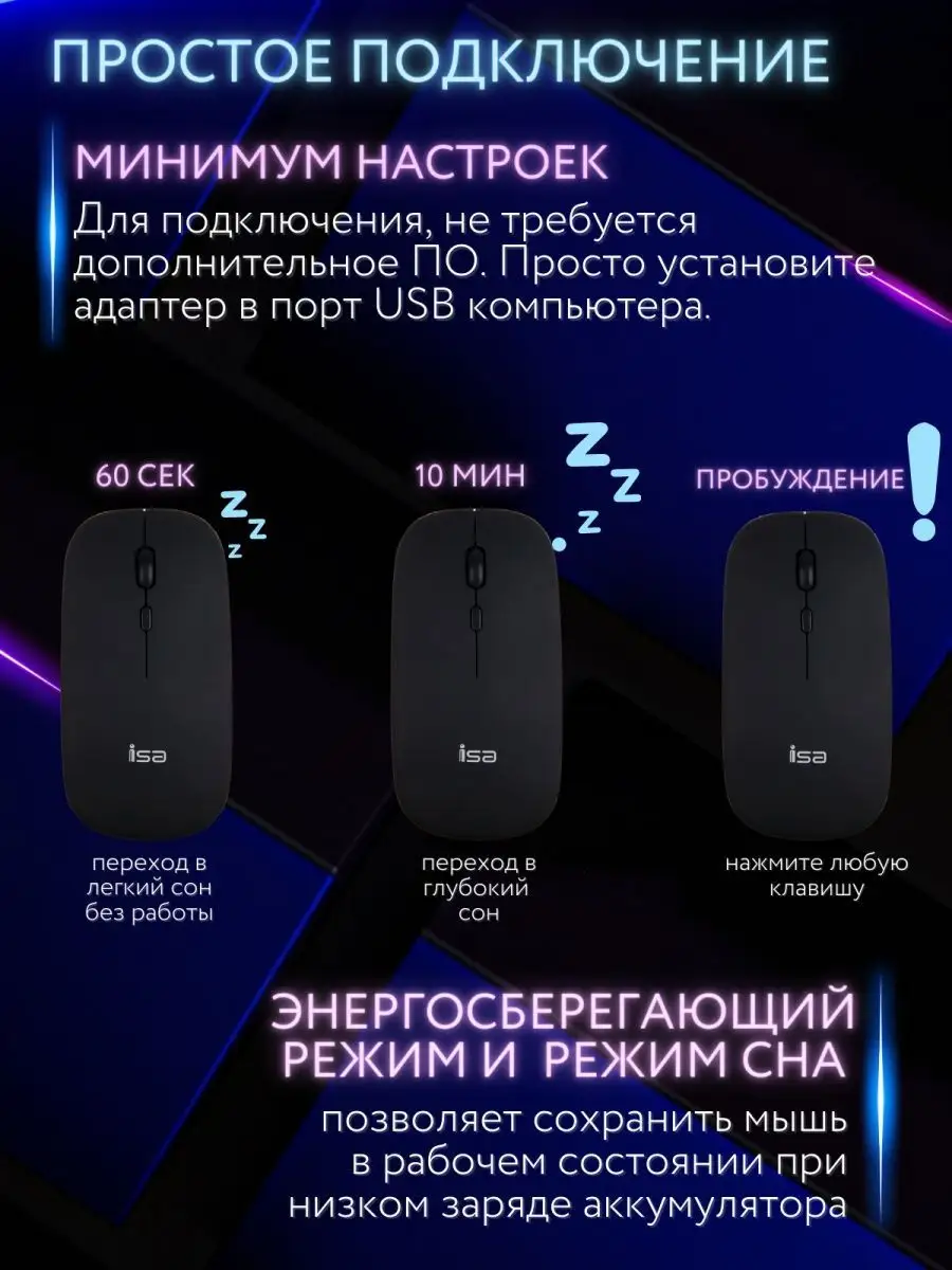 Мышь для компьютера беспроводная оптическая Infinity store 96021078 купить  за 390 ₽ в интернет-магазине Wildberries