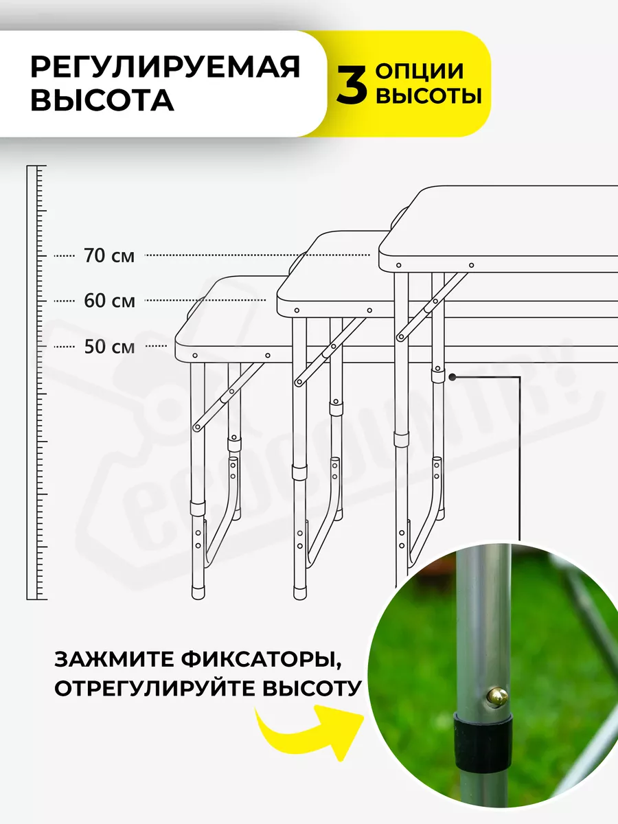 Складной стол и стулья – купить в интернет-магазине «ТД ТНП»