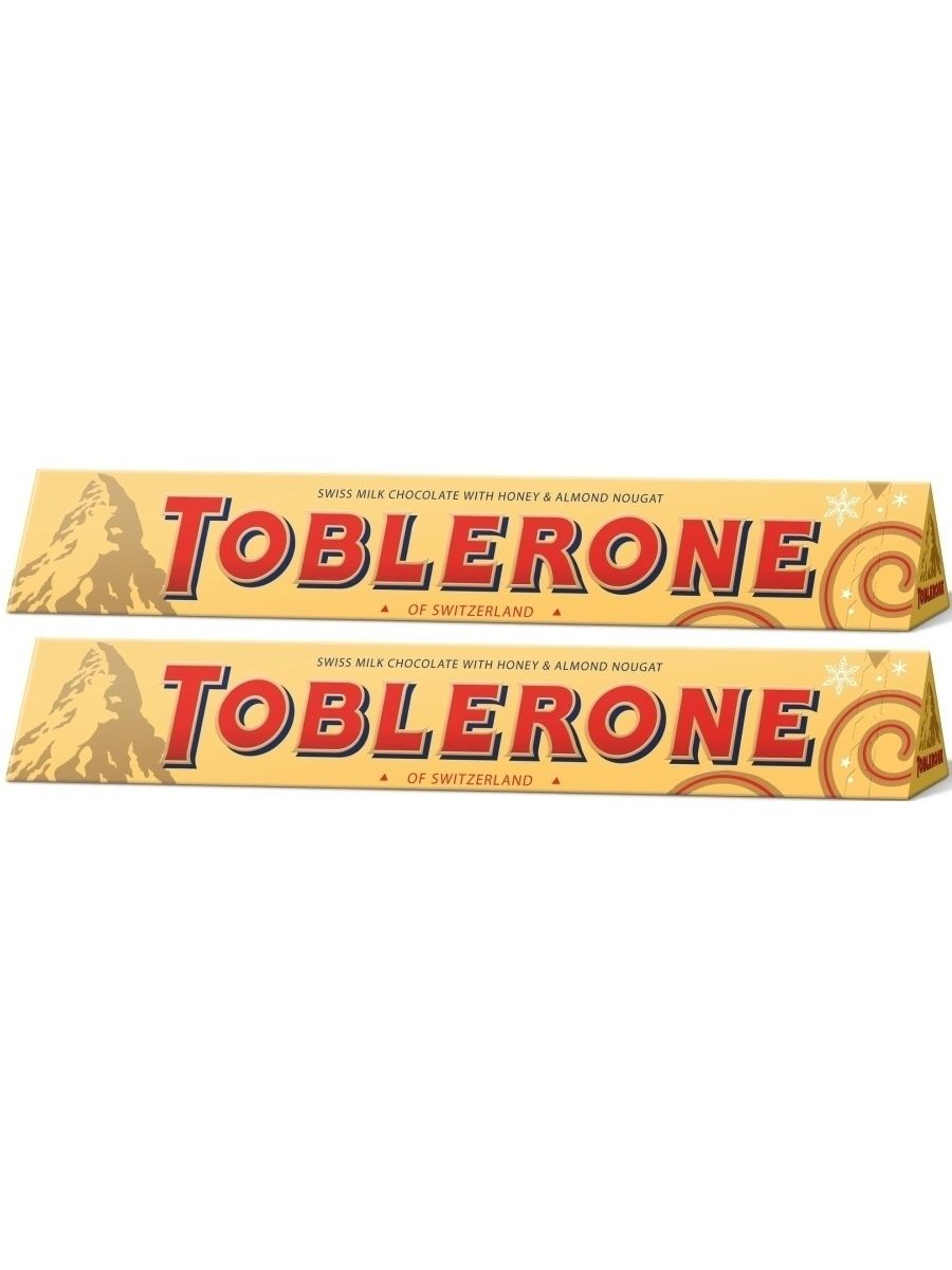 Toblerone шоколад молочный с медово миндальной нугой 100г