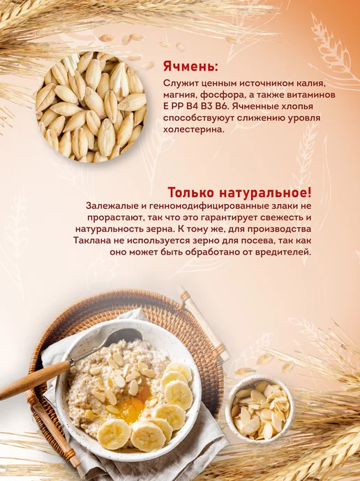 Актирман Талкан здоровая еда 4 злака, в упаковке 400 г, фото 4