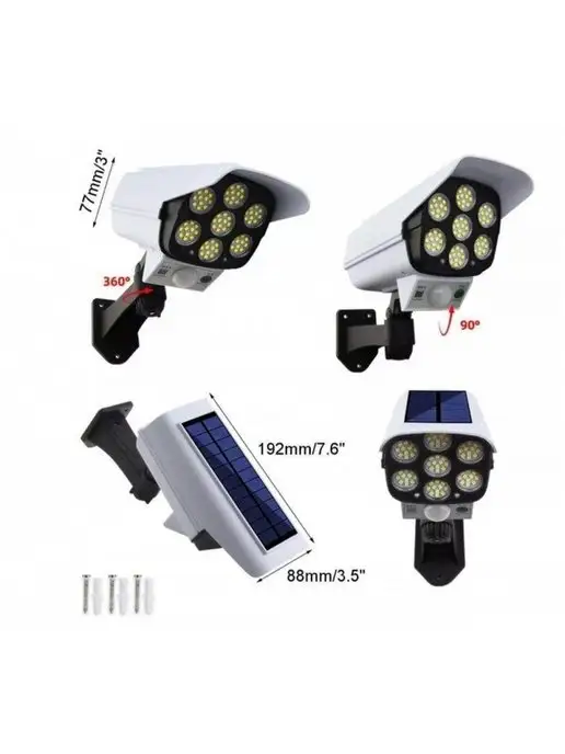 Камера муляж SOLAR LAMP KL-2178B, вариант, фото 3