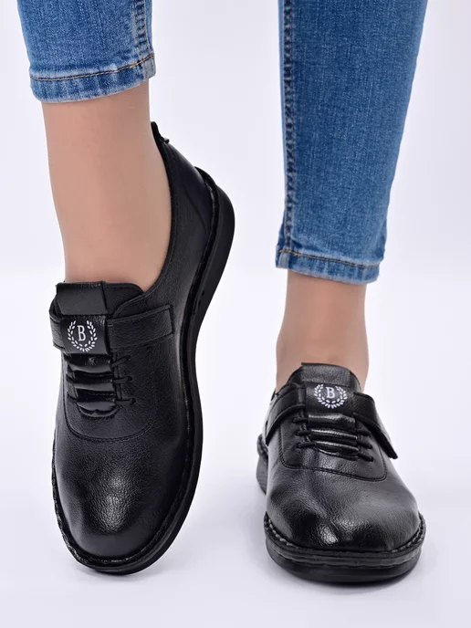 Choose Shoes Мокасины женские летние, черный, фото 3