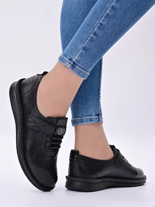 Choose Shoes Мокасины женские летние, черный, фото 4
