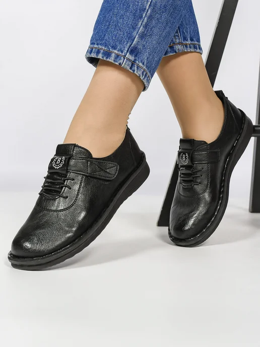 Choose Shoes Мокасины женские летние, черный, фото 5