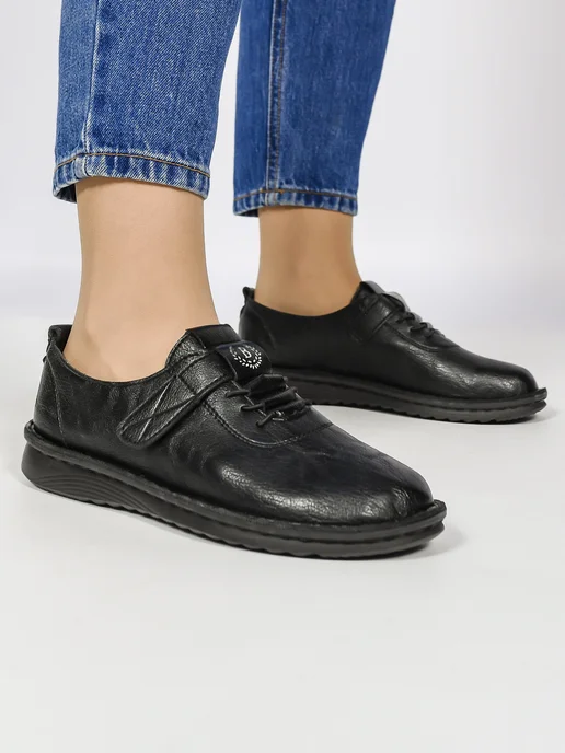 Choose Shoes Мокасины женские летние, черный, фото 8