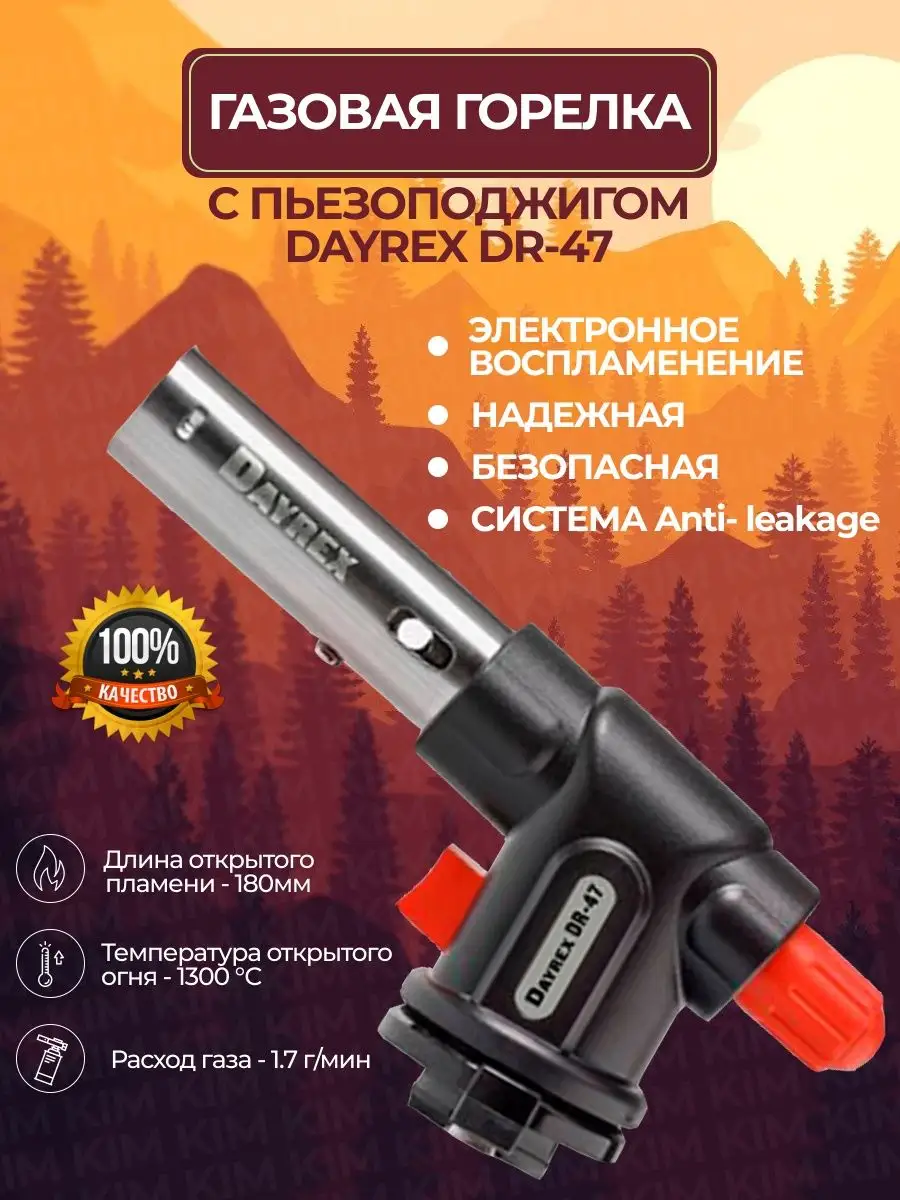 Газовая горелка...