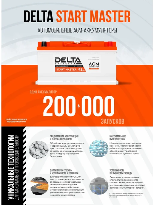 DELTA BATTERY Аккумулятор для мотоцикла 12v 5Ah CT 1205, 4Ah 1204, фото 8