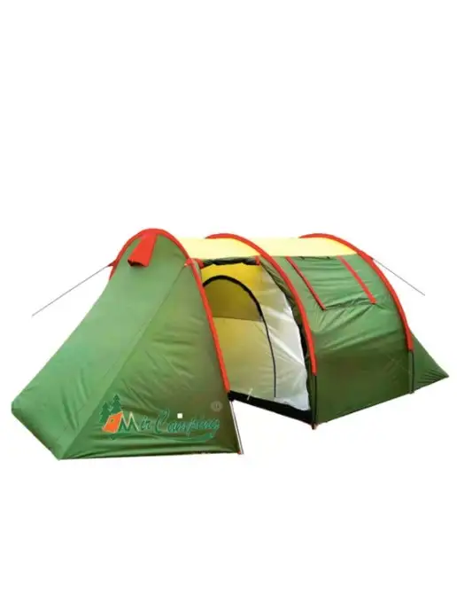 mircamping Палатка для кэмпинга 3х местная, зеленый, фото 7