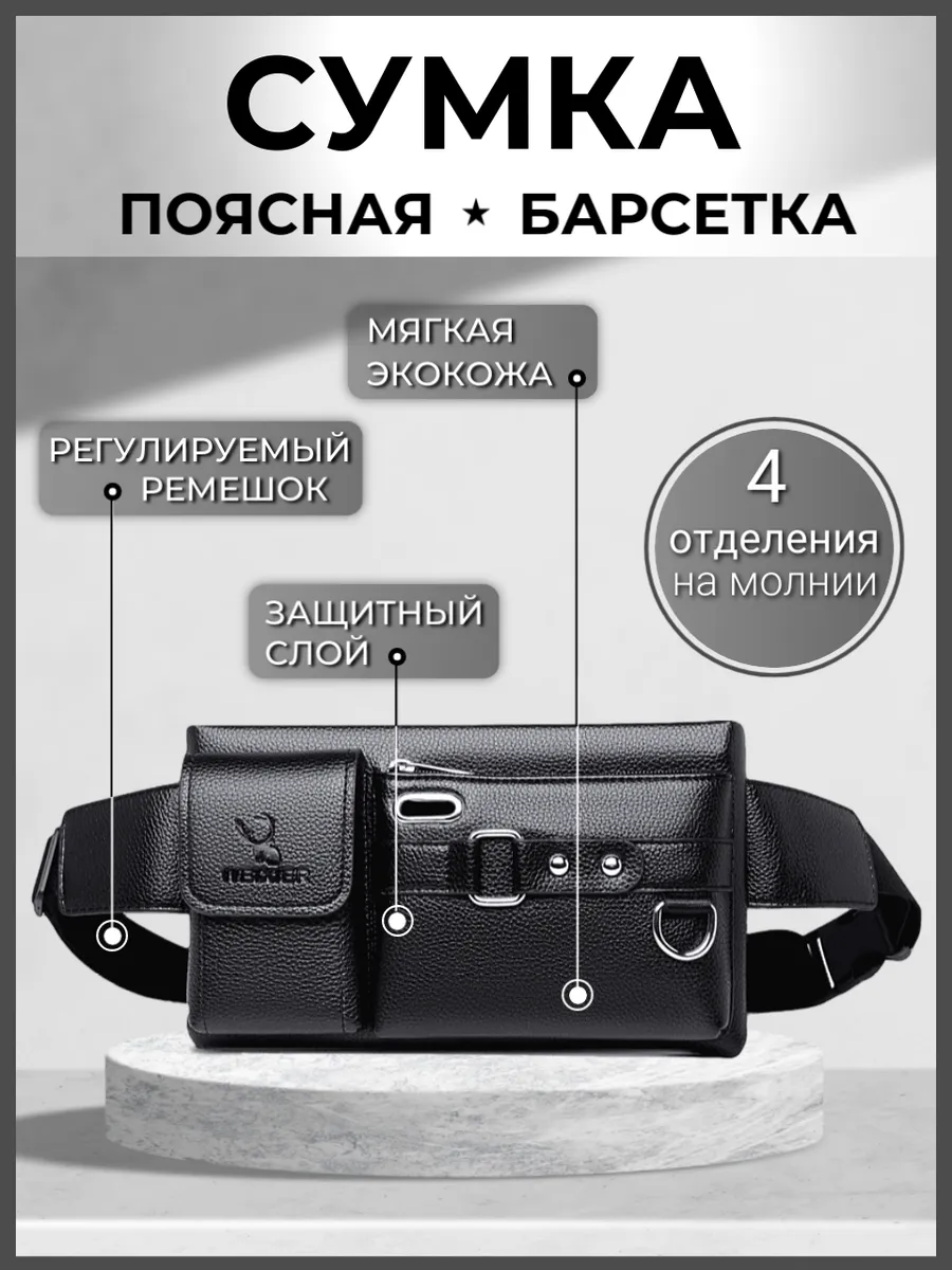 Сумка поясная барсетка...
