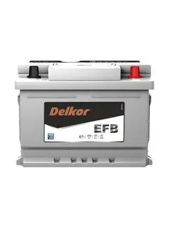 Аккумулятор EFB 60 Ач 560A обратная полярность DELKOR 96646036 купить за 14 764 ₽ в интернет-магазине Wildberries