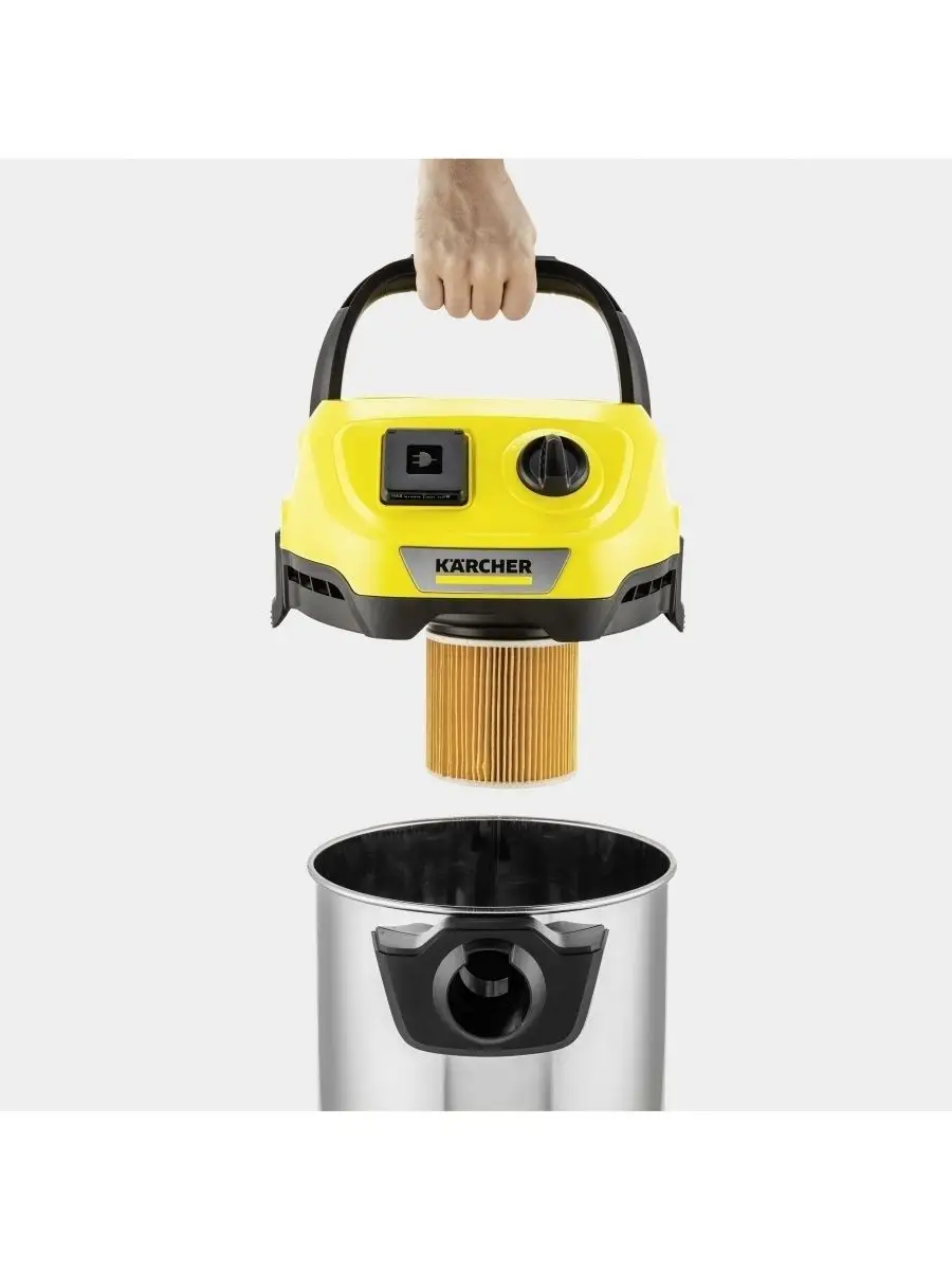 Хозяйственный пылесос WD 3 P S V-17/4/20 Karcher 96887209 купить за 14 220  ₽ в интернет-магазине Wildberries