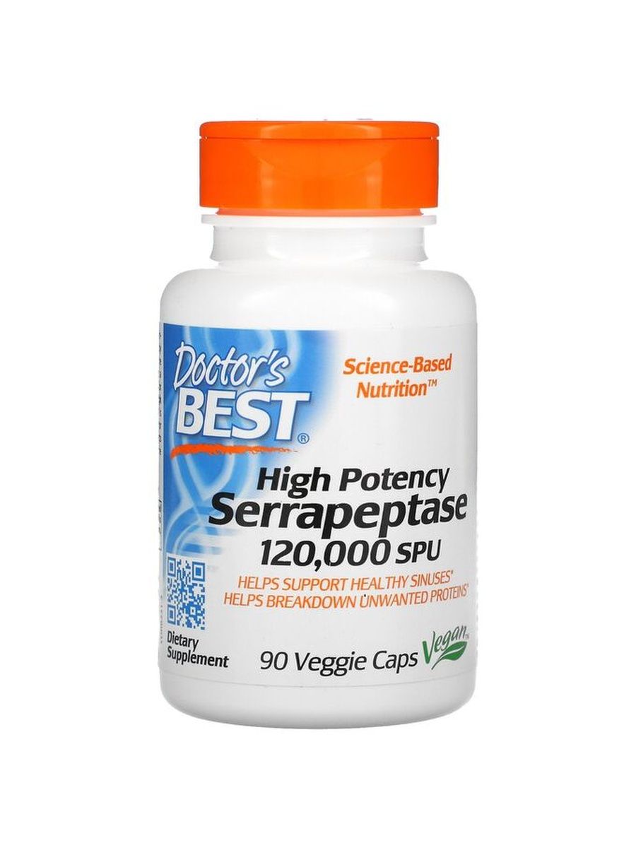 Doctors best serrapeptase 40 000 spu