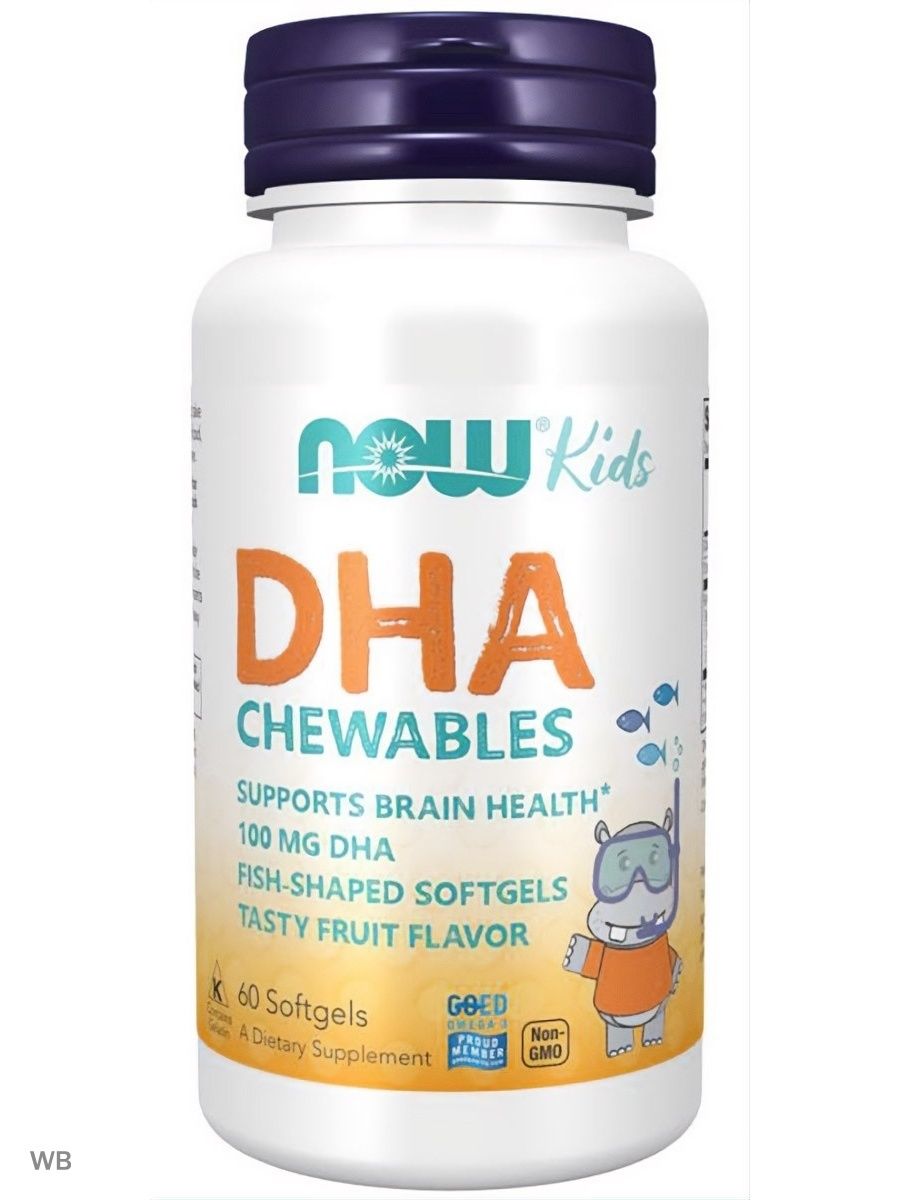 Now omega 3 dha. Now Kids DHA 100 Chewables. Now DHA Kid's Chewable Fruit-flavor, 60 капс. DHA для детей. Витамины с магнием для детей.